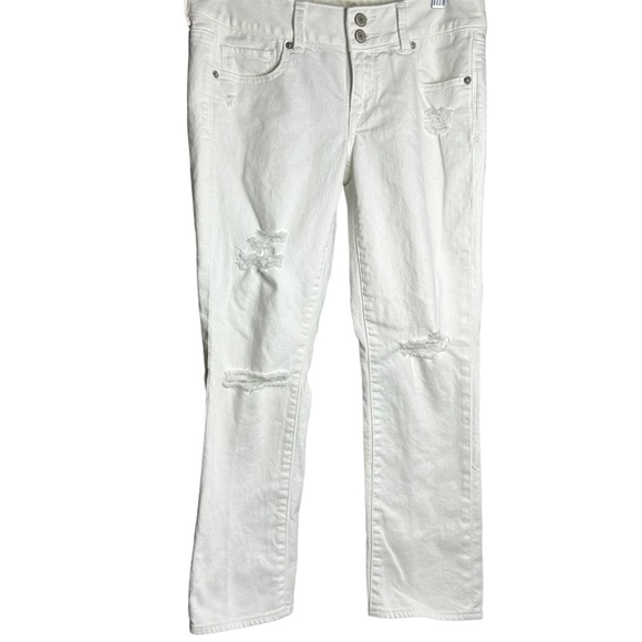 American Eagle Next Level Stretch Distressed Skinny Jeans Womens 4 - Picture 4 of 12